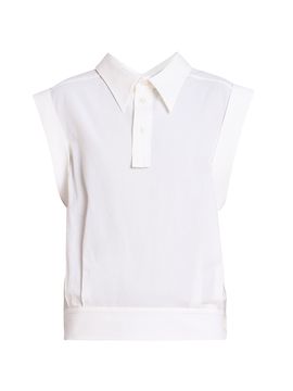 Issey Miyake Women's Odd Cotton Shirt