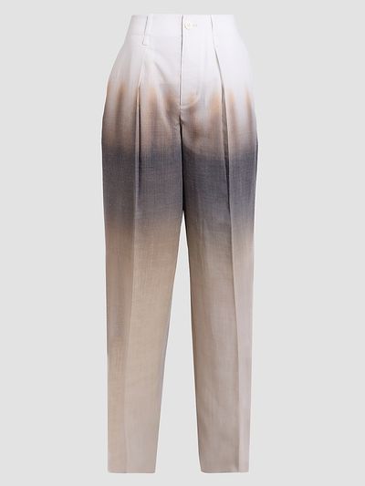 Issey Miyake Women's Plumage Pleated Pants