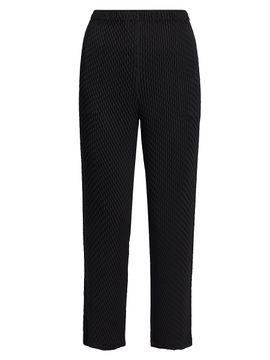 Issey Miyake Women's Sleek Pleats Pants