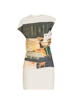 Issey Miyake Women's Street View Ruched Minidress