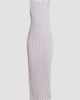 Issey Miyake Women's Wavelet Ensemble Textured Sheath Maxi Dress - 1