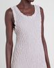 Issey Miyake Women's Wavelet Ensemble Textured Sheath Maxi Dress - 5