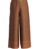 Issey Miyake Women's Woody Ripple Cropped Wide-Leg Pants - 1