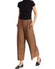 Issey Miyake Women's Woody Ripple Cropped Wide-Leg Pants - 2