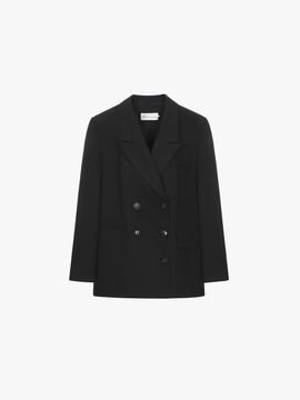 IT MICHAA Diagonal Cut Double Breasted Jacket ITP4YJK940 (2COLOR)