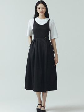 IT MICHAA itMICHAA Belted Bustier dress ITO3YOP750 (BLACK)