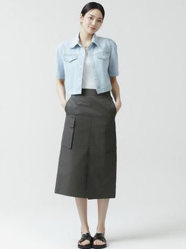 IT MICHAA itMICHAA Cargo Slim Skirt ITO3YSK770 (2 COLOR)