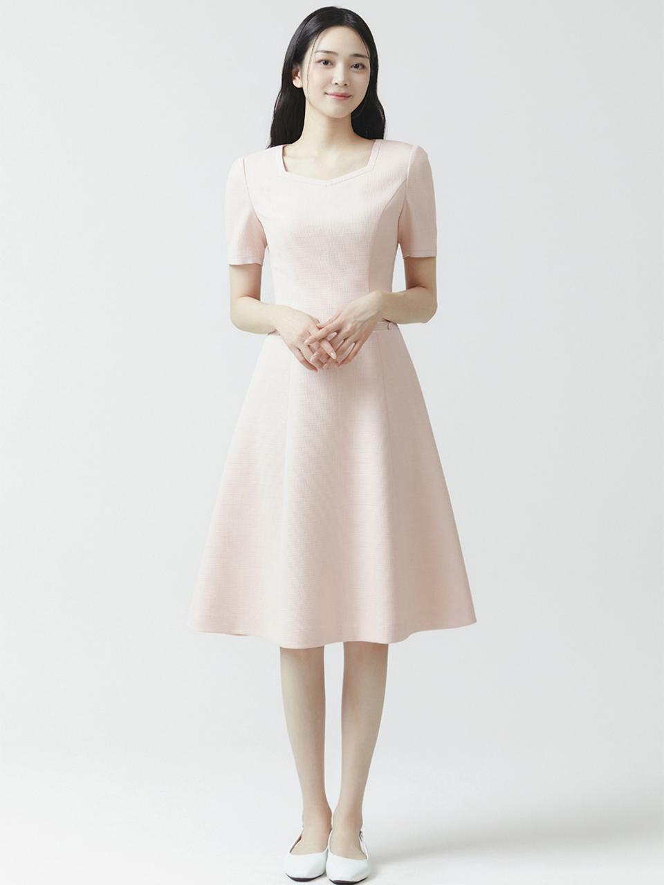 IT MICHAA itMICHAA Heart Neck Midi dress ITO4YOP920