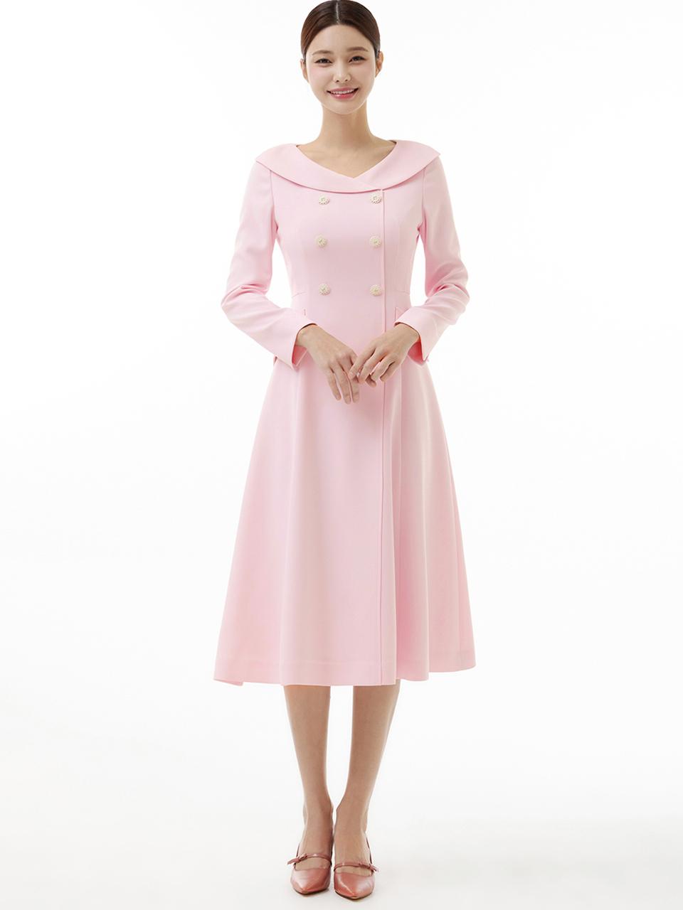 IT MICHAA itMICHAA Open Neck Flared dress ITN3WOP620
