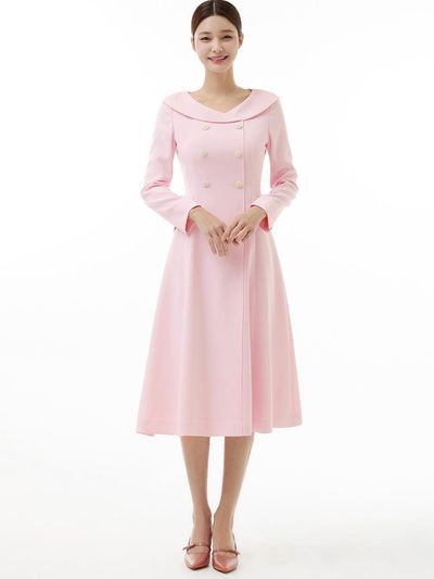 IT MICHAA itMICHAA Open Neck Flared dress ITN3WOP620
