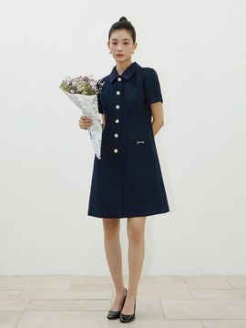 IT MICHAA itMICHAA Spangle TweedMini Dress (ITP3ZOP920) (2 Colors)