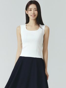 IT MICHAA itMICHAA Square Neck Sleeveless Top ITO3YPO780