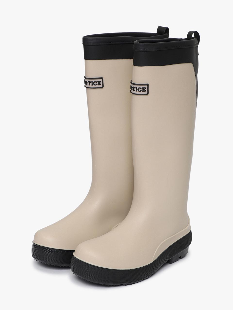IT MICHAA ITSMYSHA Color Block Long Rain Boots (ITP6ASH730)