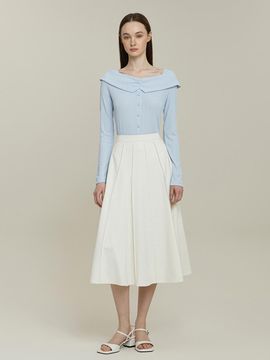 IT MICHAA Panel Piping Flare Skirt (ITP4WSK780)