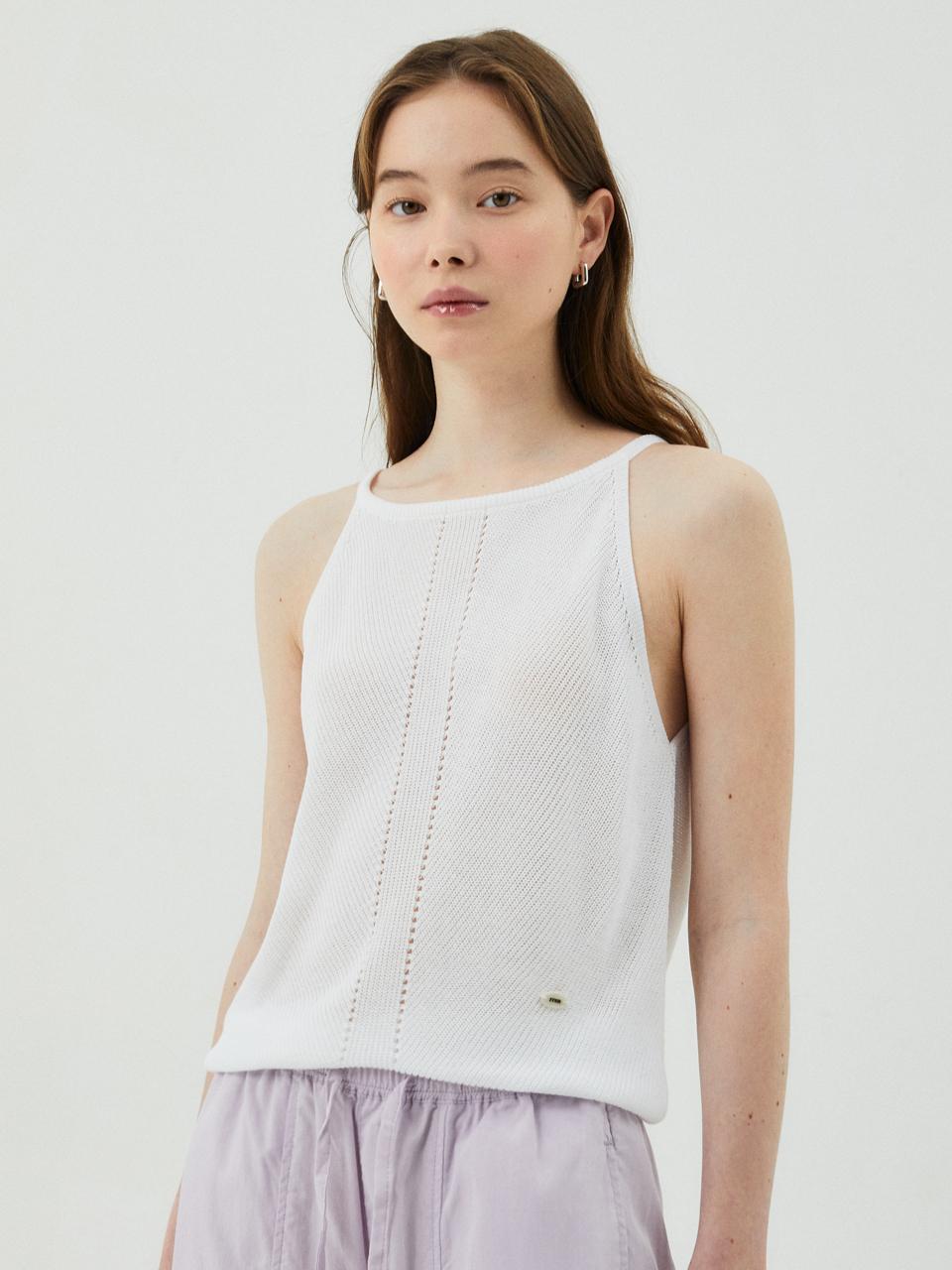 ITER Sleeveless Knit Top
