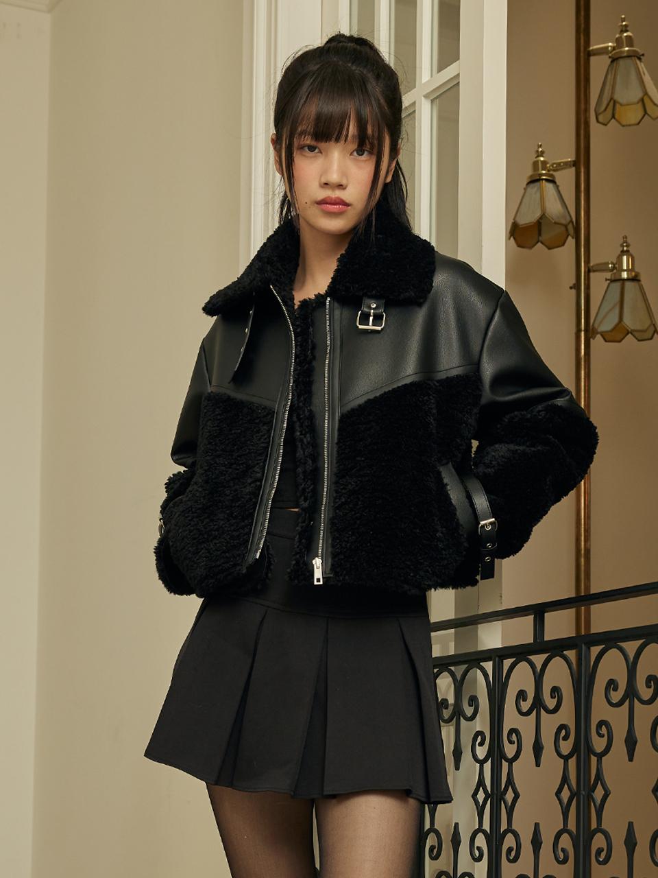 ITOV SEOUL Belt Leather Crop Mustang