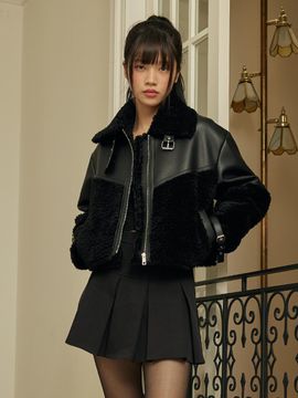 ITOV SEOUL Belt Leather Crop Mustang