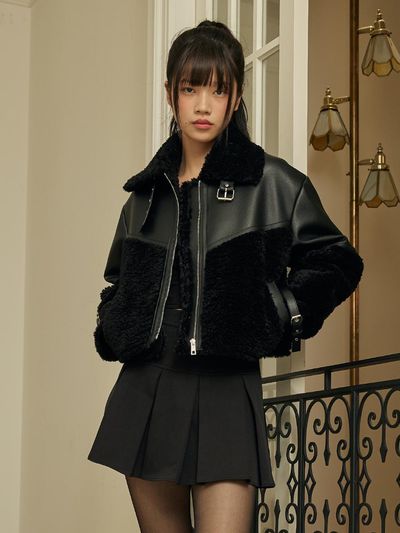 ITOV SEOUL Belt Leather Crop Mustang