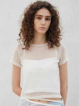ITOV SEOUL Lace Layered Top CM