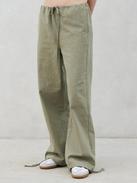 ITOV SEOUL linen string pants KK