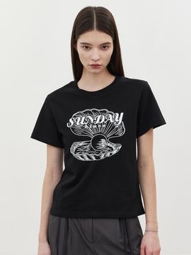 ITOV SEOUL Pearl oystor T-shirt BK