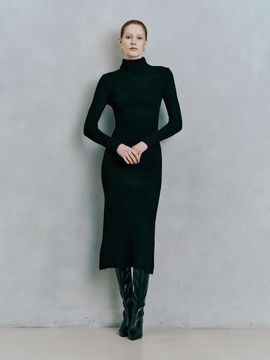 itte IT_Turtleneck long slim knit dress_3color