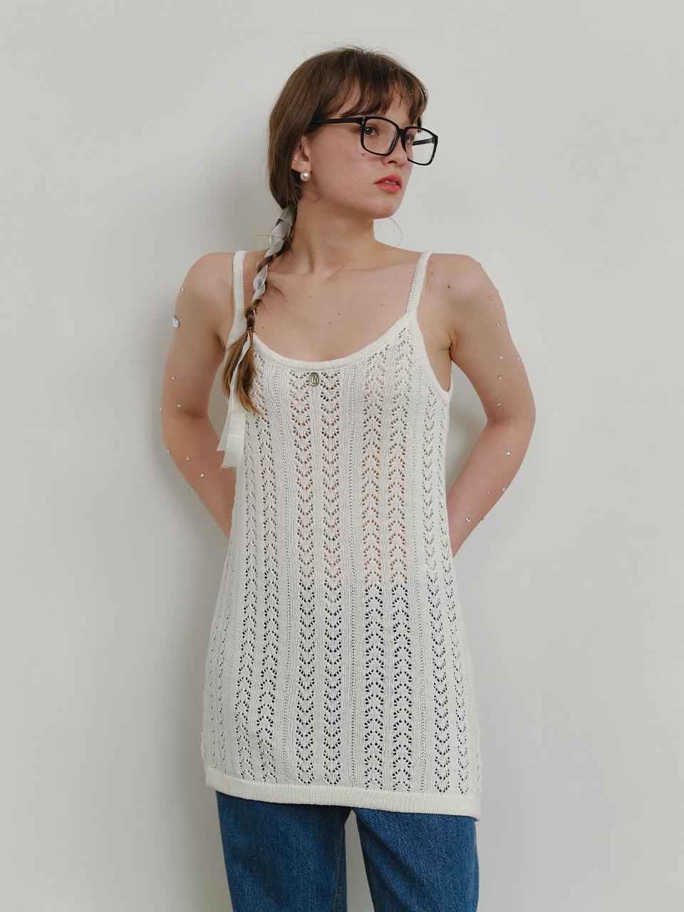 IULAI Crocher Blanc Dress