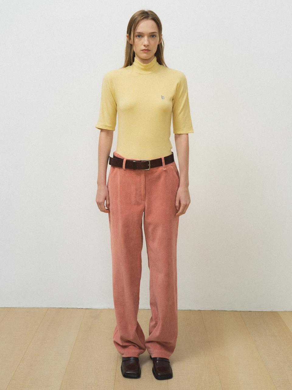 IULAI Penny Corduroy Pants [Pink]