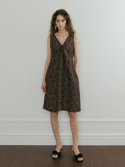 IULAI Shudder Dress - Brown
