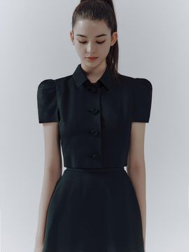 IvanaHelsinki Aava Crop Jacket Blazer (2colors)