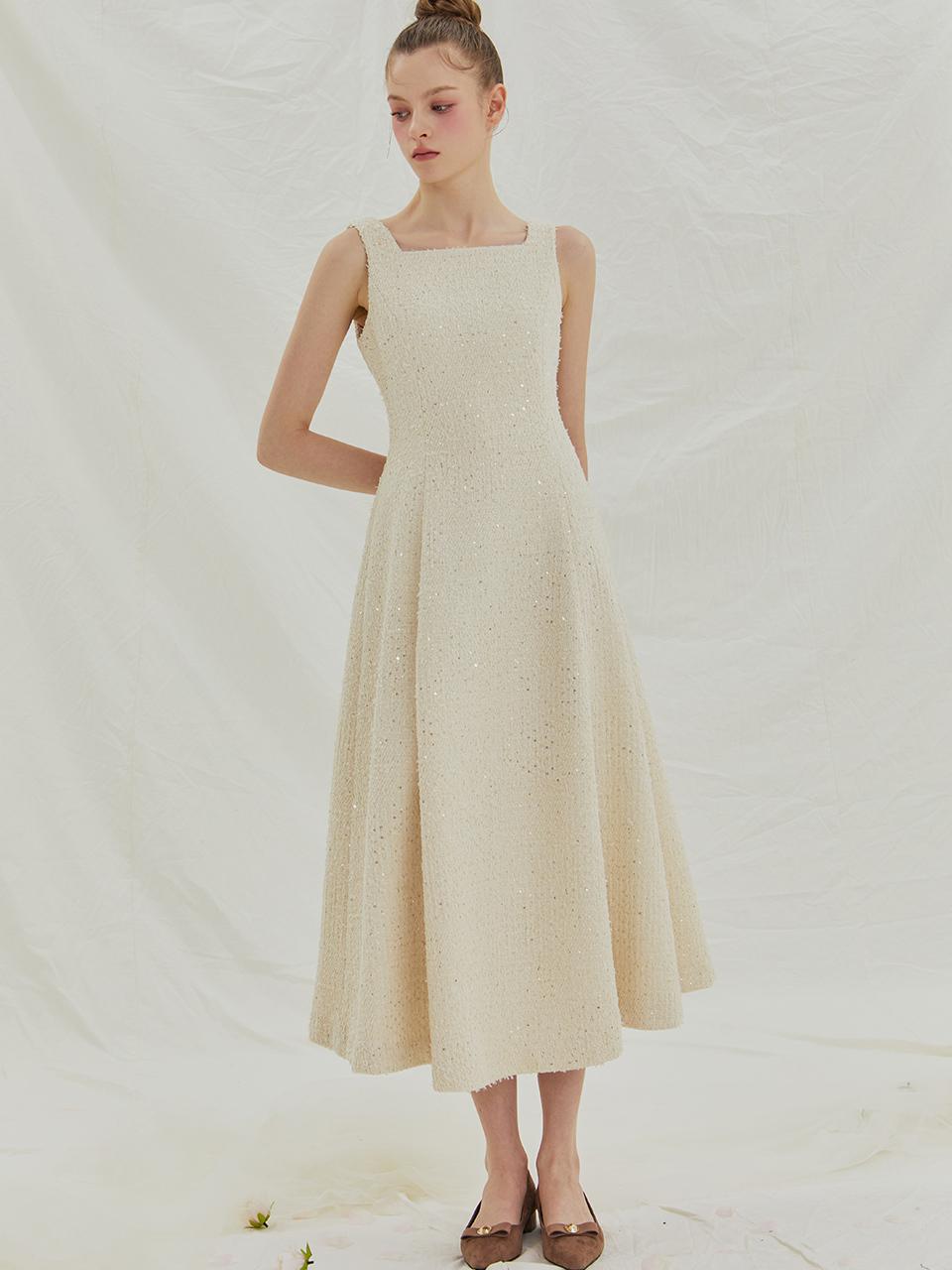 IvanaHelsinki Aurinko Tweed Sequin Dress