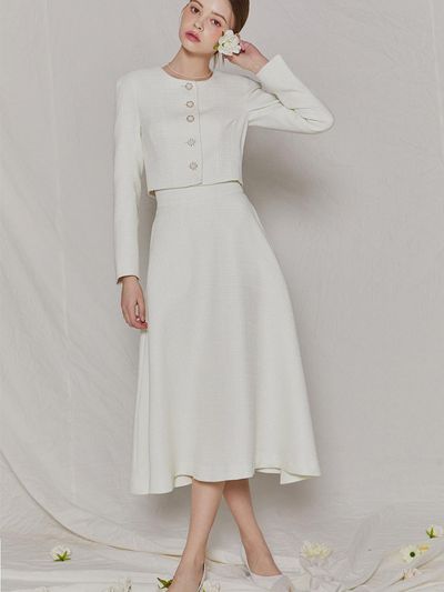 IvanaHelsinki Avery Flare Midi Skirt_3 Colors