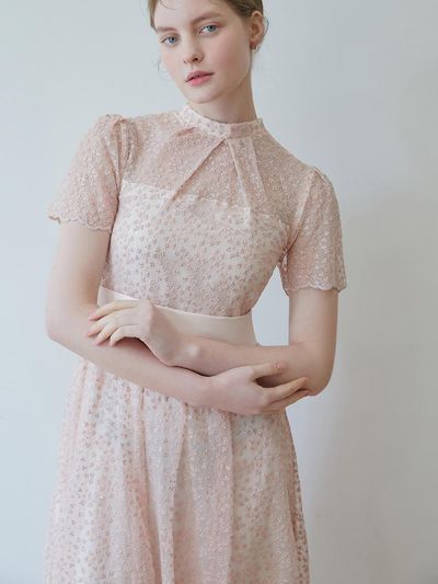 IvanaHelsinki Flower Ball Sequin Dress_2 Colors