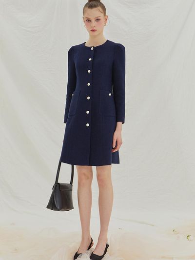 IvanaHelsinki Pilvi Tweed Dress (3 Colors)