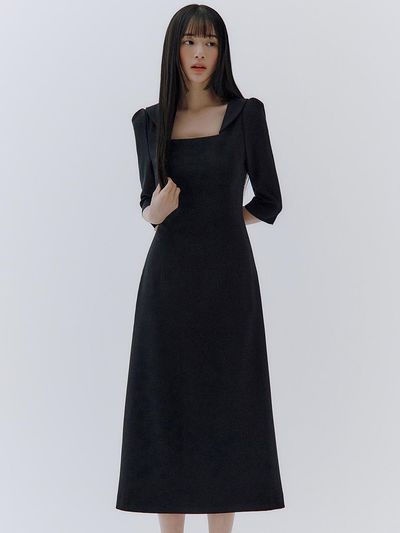 IvanaHelsinki Polyester Blend Versatile Rowan Dress