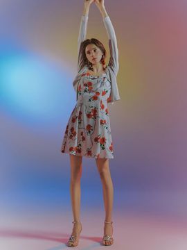 IvanaHelsinki Rosee Mini Dress