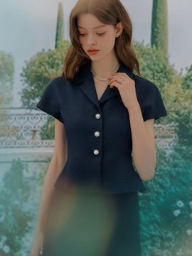 IvanaHelsinki Terhi Tweed Blazer (3colors)