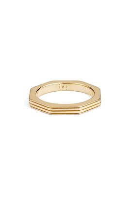 IVI Los Angeles IVI Los Angeles Slim Octagon Band Ring