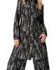 IVONNE IVONNE Abstract Denim Long Jacket - 1