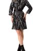 IVONNE IVONNE Abstract Denim Long Jacket - 5