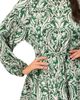IVONNE IVONNE Baroque Print Mini Dress with Belted Waist - 5
