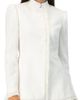 IVONNE IVONNE Buttoned Blazer with Fringe Detail - 1