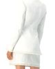 IVONNE IVONNE Buttoned Blazer with Fringe Detail - 2