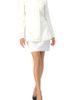 IVONNE IVONNE Buttoned Blazer with Fringe Detail - 4