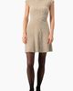 IVONNE IVONNE Chic Cable-knit A-line Dress - 3