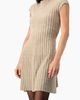 IVONNE IVONNE Chic Cable-knit A-line Dress - 4