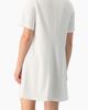 IVONNE IVONNE Clean Boat-Neck Short-Sleeve Shift Mini Dress - 2