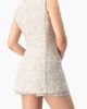 IVONNE IVONNE Double-Breasted Bouclé Blazer Vest - 2