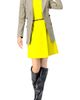 IVONNE IVONNE Double-Breasted Checkered Blazer - 5