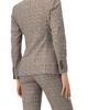 IVONNE IVONNE Double-Breasted Prince of Wales Blazer - 2